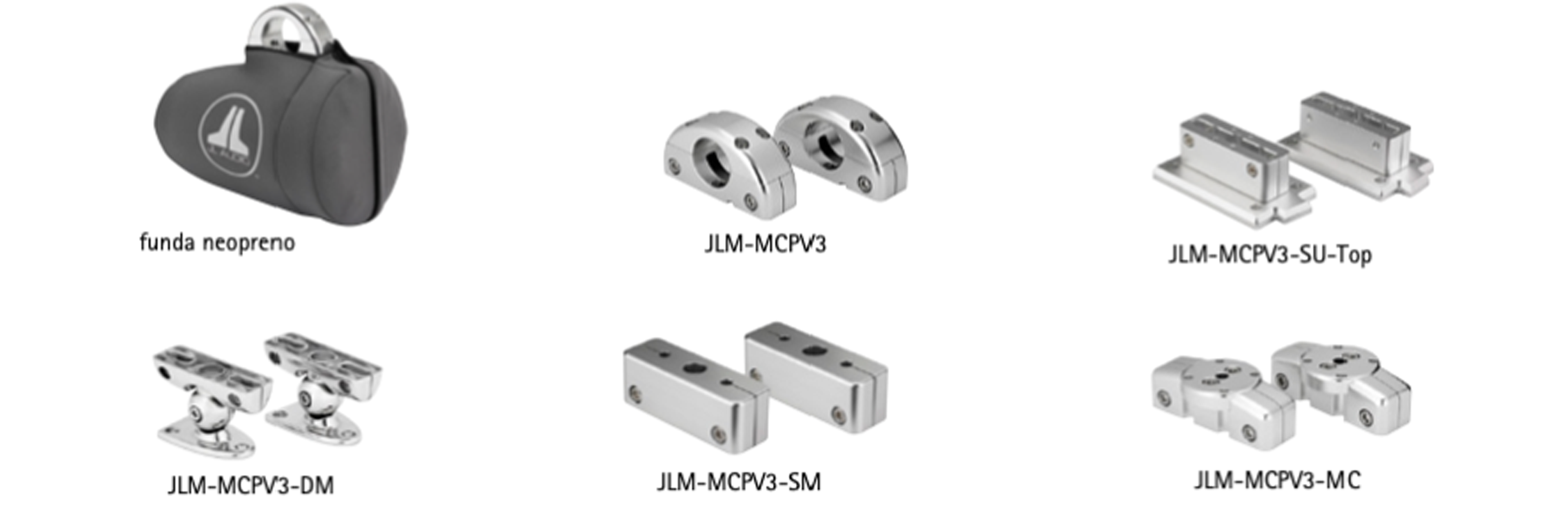 ACCESSOIRES POUR ENCEINTES DE LA SÉRIE JL WAKE