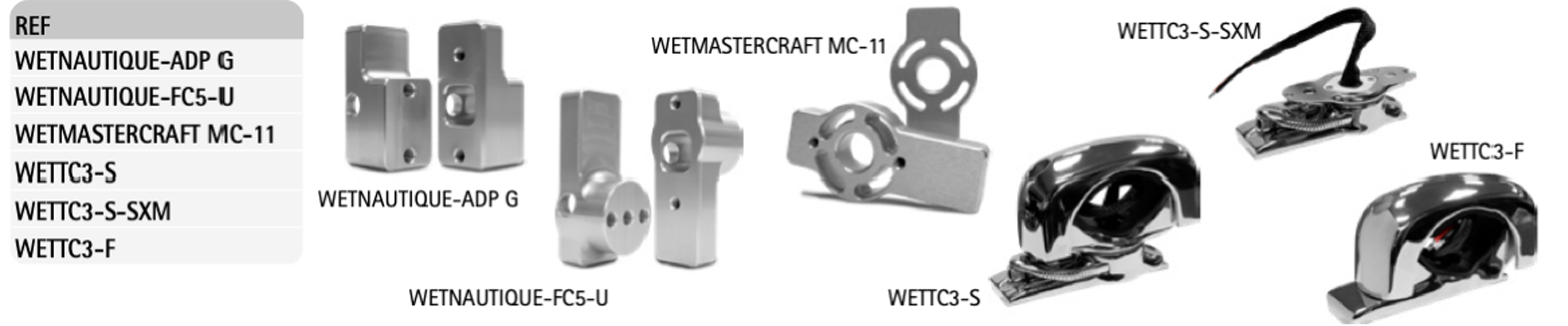 ADAPTATEURS WET SOUNDS